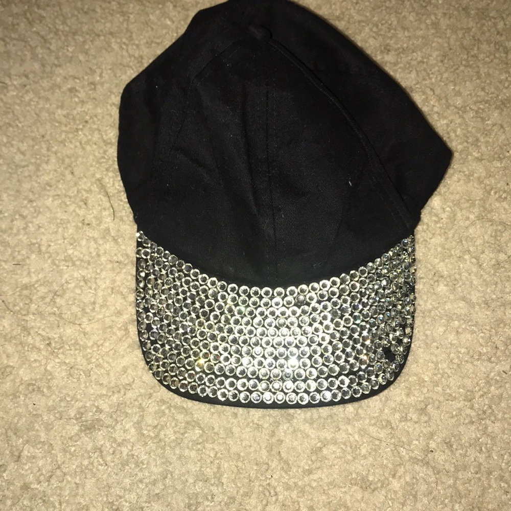 RHINESTONE CAP 100 % Polyester